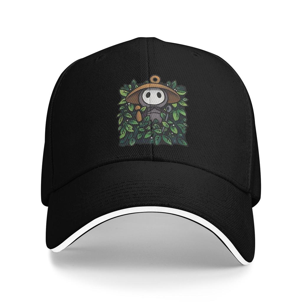 Funny Video Game Hollow Knight  Baseball Caps Hip Hop  Sandwich Caps for Unisex Women Adjustable Headwear Outdoor