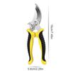 Garden Pruning Shears Stainless Steel Gardening Shears Tree Branch Cutter Snips