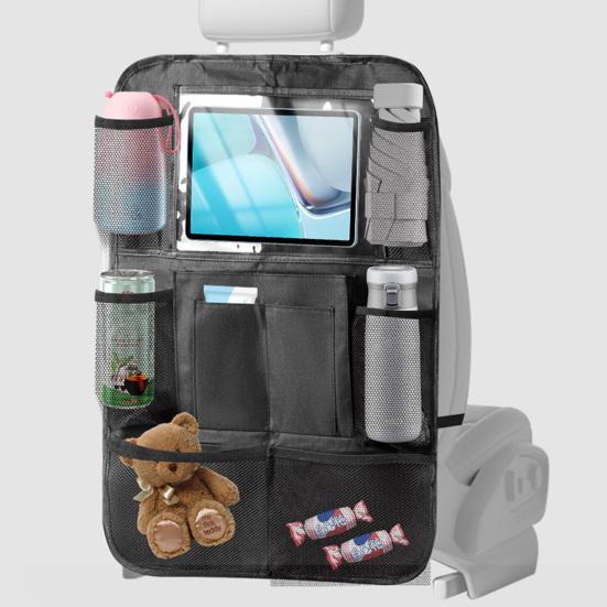 Автомобильный органайзер большой емкости на заднем сиденье с несколькими карманами, детские закуски, игрушки, сумка для хранения на спинке автомобильного сиденья, дорожные аксессуары