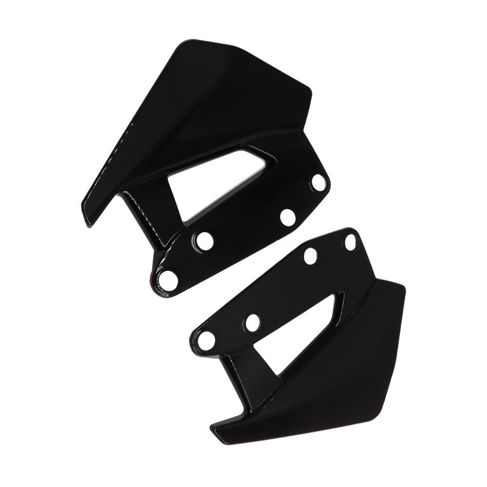 1 пара боковых ветровых дефлекторов спойлер экран ветровое стекло черные для BMW R1300GS 2024