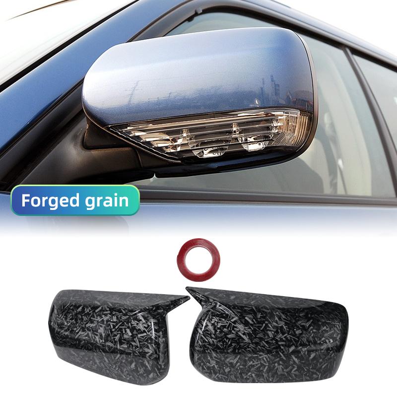 For Subaru Impreza WRX STI 2004 2005 2006 2007 2PCS Glossy Black Car Side Rearview Mirror Cover Caps Shell