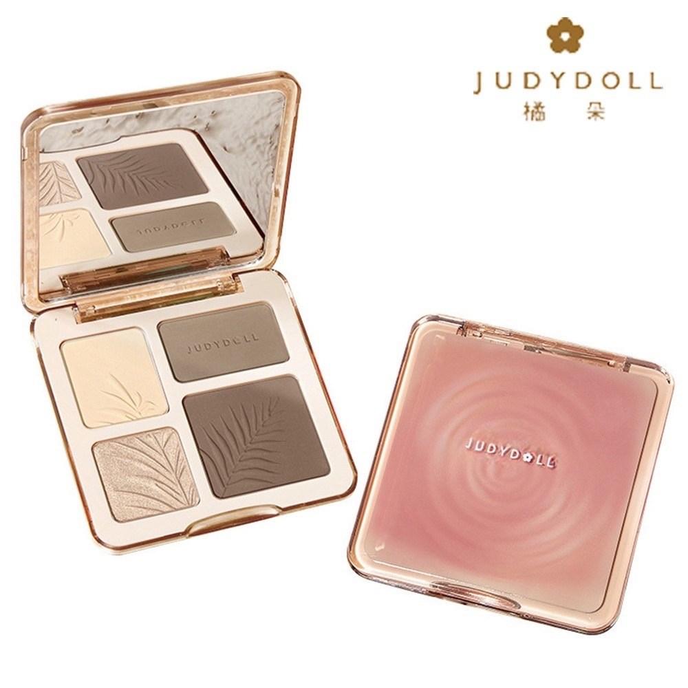 Палитра теней для век JUDYDOLL Crisp Master Highlighter, № 01 Cool Brown, базовая