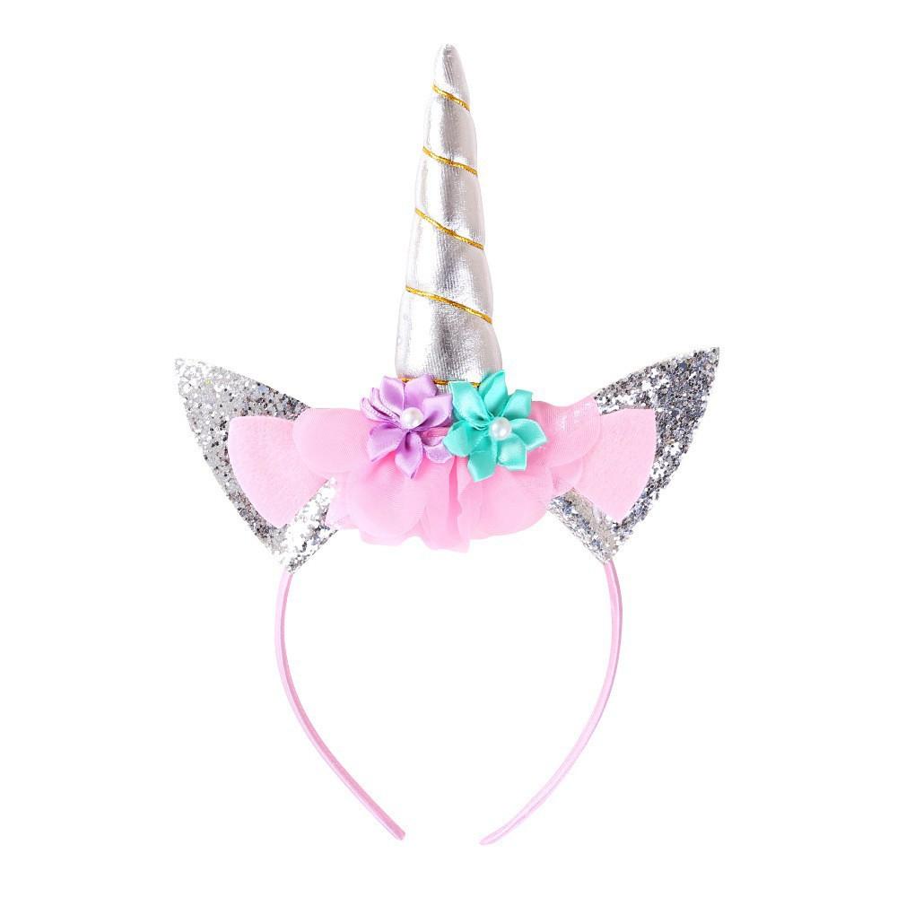 2024 Foreign Trade Girls Love Colored Gems Princess Gauze Dress Spring and Summer Flowing Color Unicorn Dress Stage