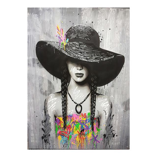 Сексуальная женская портретная картина, абстрактные настенные картины, постеры, настенная живопись, печать на холсте, картины для гостиной, домашний декор, без рамки