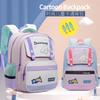 Book Bag New Primary School 1-3-5 Grade School Bag To Reduce the Burden of Spine Protection Large Capacity Backpack Tide