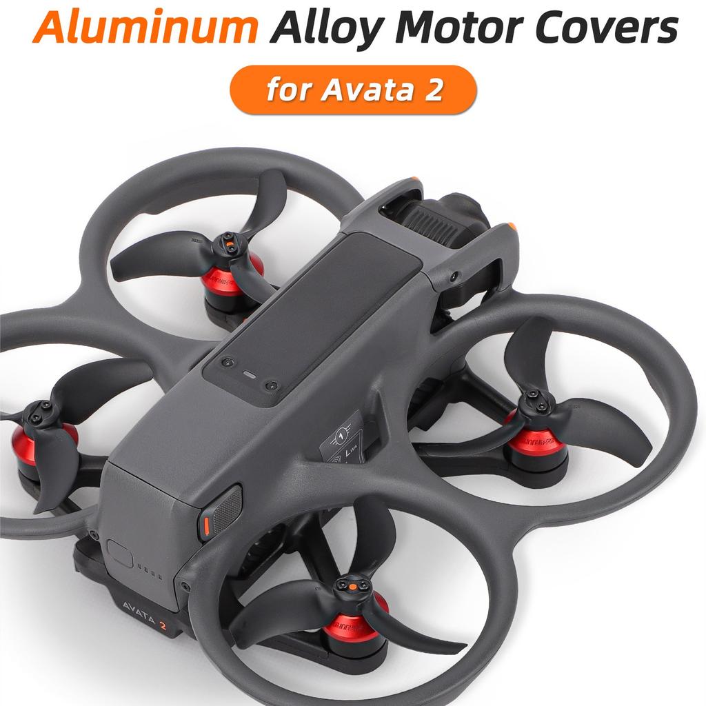 Крышка двигателя для аксессуаров для дронов Avata 2, пылезащитная водонепроницаемая алюминиевая защитная крышка двигателя