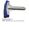 Heavy-Duty Pool Cleaning Brush with Hard Bristle Easy To Install Stain Remover Floor Swim Tile