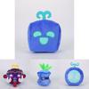 Мягкая игрушка Blox Fruits с коробкой с леопардовым принтом, фиолетовый короткий плюш, наполнитель из ПП-хлопка, высота 15 см