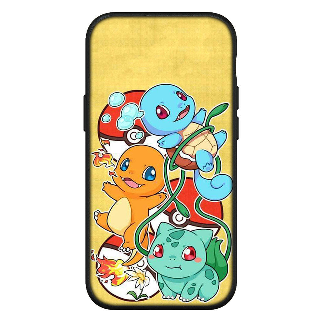 Cover for iPhone 17 16 15 Xiaomi Poco Redmi Note 14 13 12 11 Pro Max X 9 16e Samsung Galaxy S25 S24 S23 OPPO Huawei Pikachu Charmander Phone Case