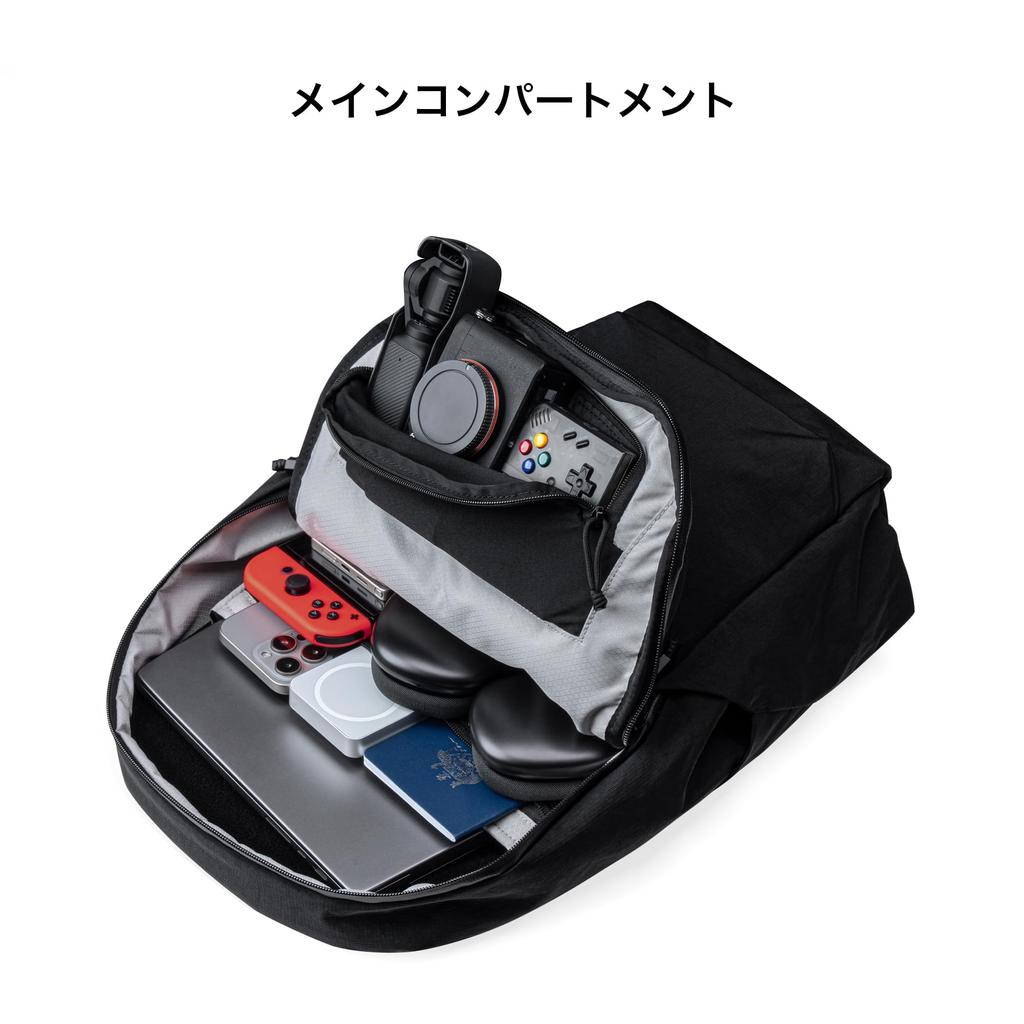 Рюкзак ALPAKA Bravo, вместимость 23 л, подходит для 16-дюймовых ноутбуков, имеет мягкое отделение, изготовлен из водоотталкивающей ткани Axoflux 400D, идеально подходит для