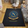 SSC Napoli Flannel Pattern Square Carpet,Area Rug,Carpet Rug for Living Room Bedroom Sofa Playroom Decor,Non-slip Floor Mat