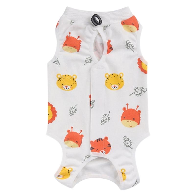 Pet Surgical Recovery Overall Recovery Suit Professional Pet Post-Surgeries Jumpsuits for Small Medium Large Cats