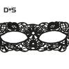 Черная кружевная маска, сексуальная полая маска на половину лица, дышащая маска для вечеринки, венецианские костюмы для маскарада, косплея, карнавала