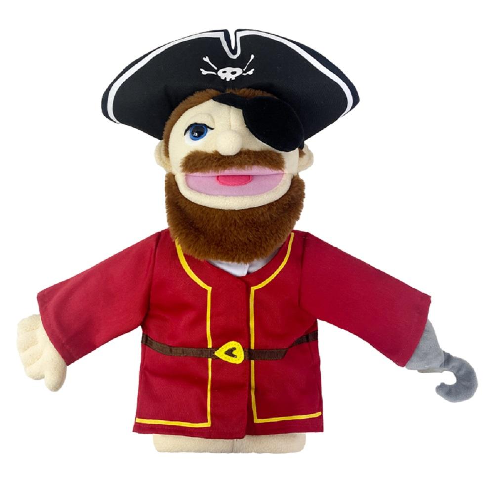 New 36cm Cartoon Profession Attire Series Hand Puppet Plush Toys Doctor Police Officer Nurse Doll Parent-child Educational Toys