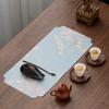 Chinese Style Waterproof Double-sided Dry Brocade Tea Mat Handmade Fabric Retro Teapot Table Mat Cup Mat Tea Table Cloth New
