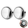 Новое 2 шт. выпуклое вспомогательное зеркало заднего вида, вращение на 360 градусов, широкоугольная круглая рамка, слепая зона заднего вида