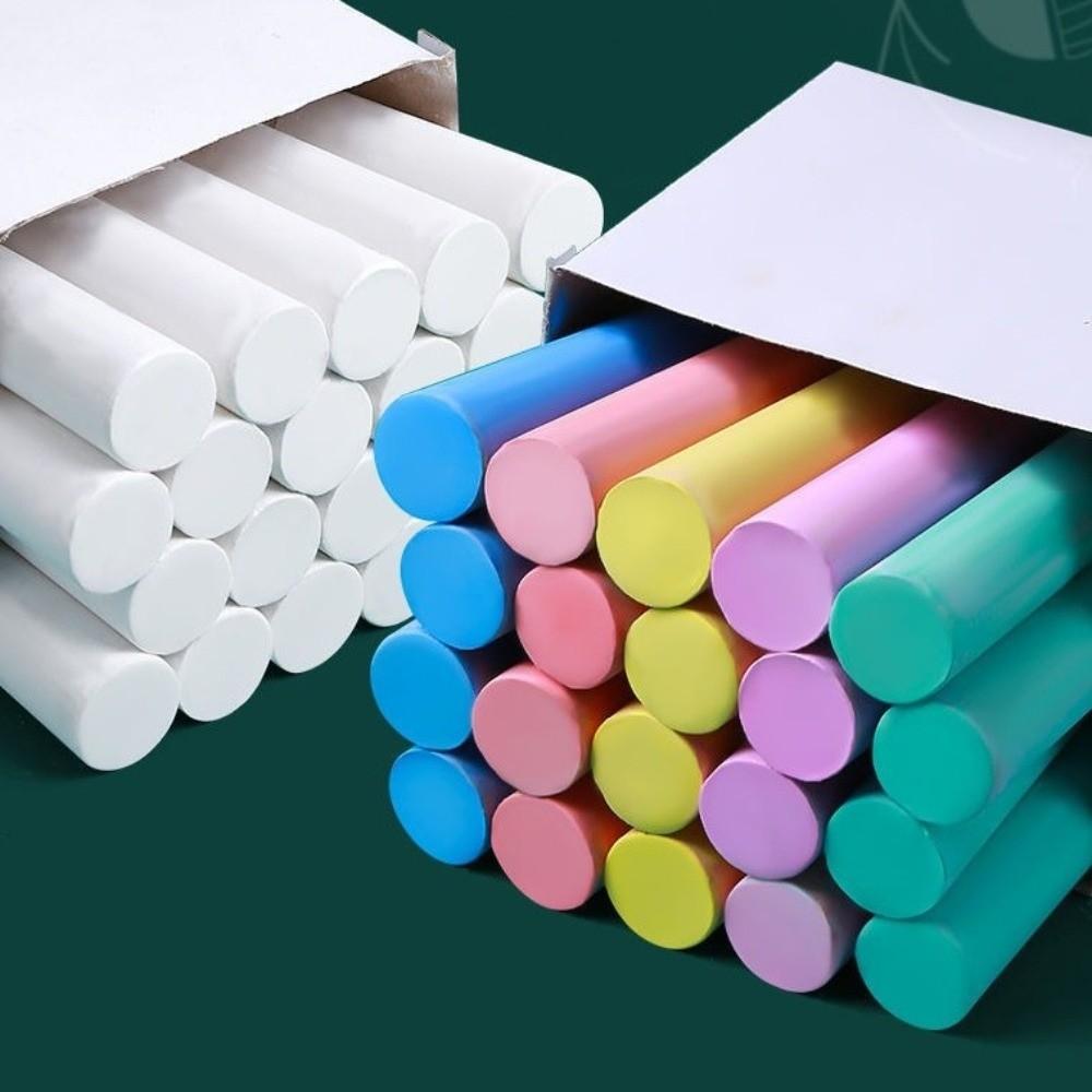 Erasable Dustless Chalk Colored Oversized Chalk Large Size Marking Chalk  Street Graffiti Marking