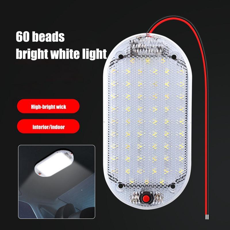 Car Ceiling Lights Ceiling Super Bright Car Led Dome Lamp Interior Roof Non-Glare Reading Lamp For Drivers Passengers