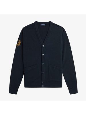 [штаб-квартира Оригинал] Fred Perry [острый] Кардиган Laurel Reese 608 Afpm2336522 608 qzgAfpm2336522 608
