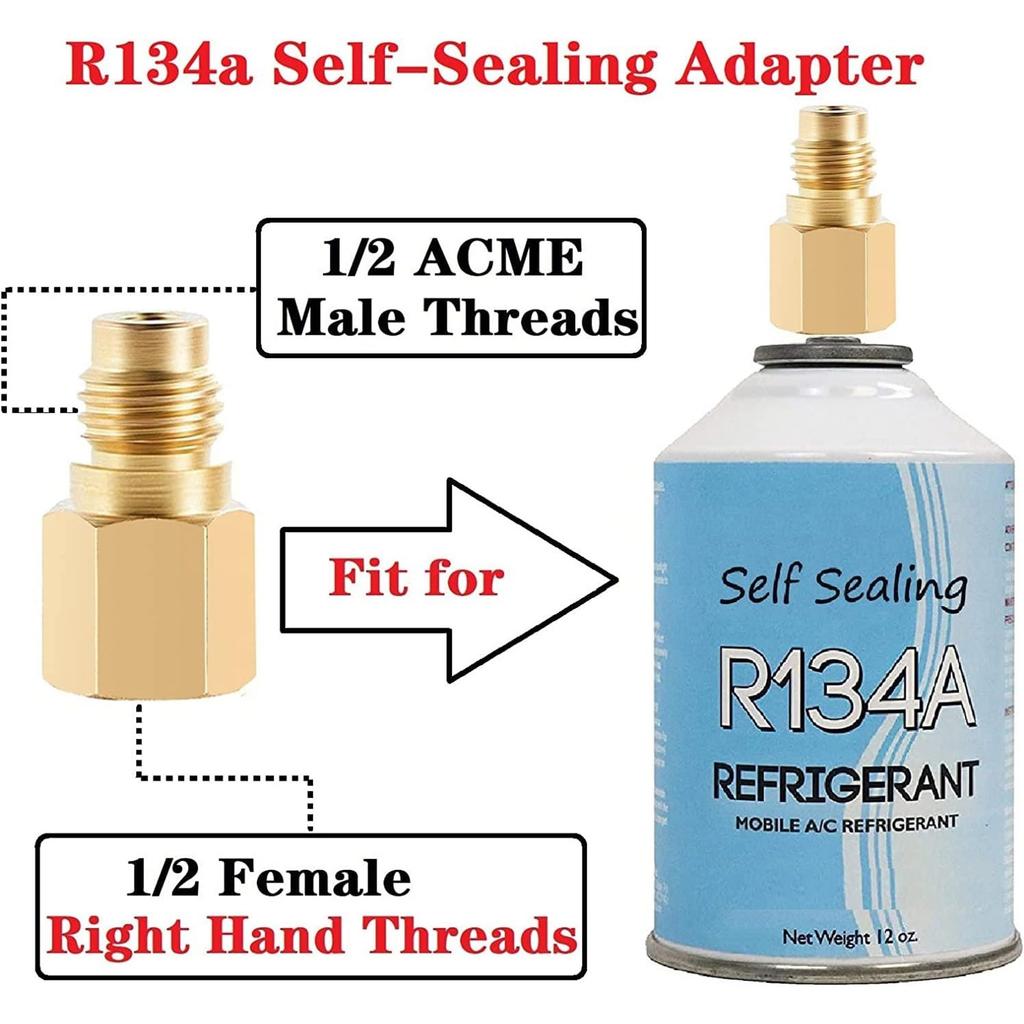 Профессиональный набор заправочных шлангов R134A с манометром, быстроразъемными соединениями и адаптерами для эффективного обслуживания кондиционеров