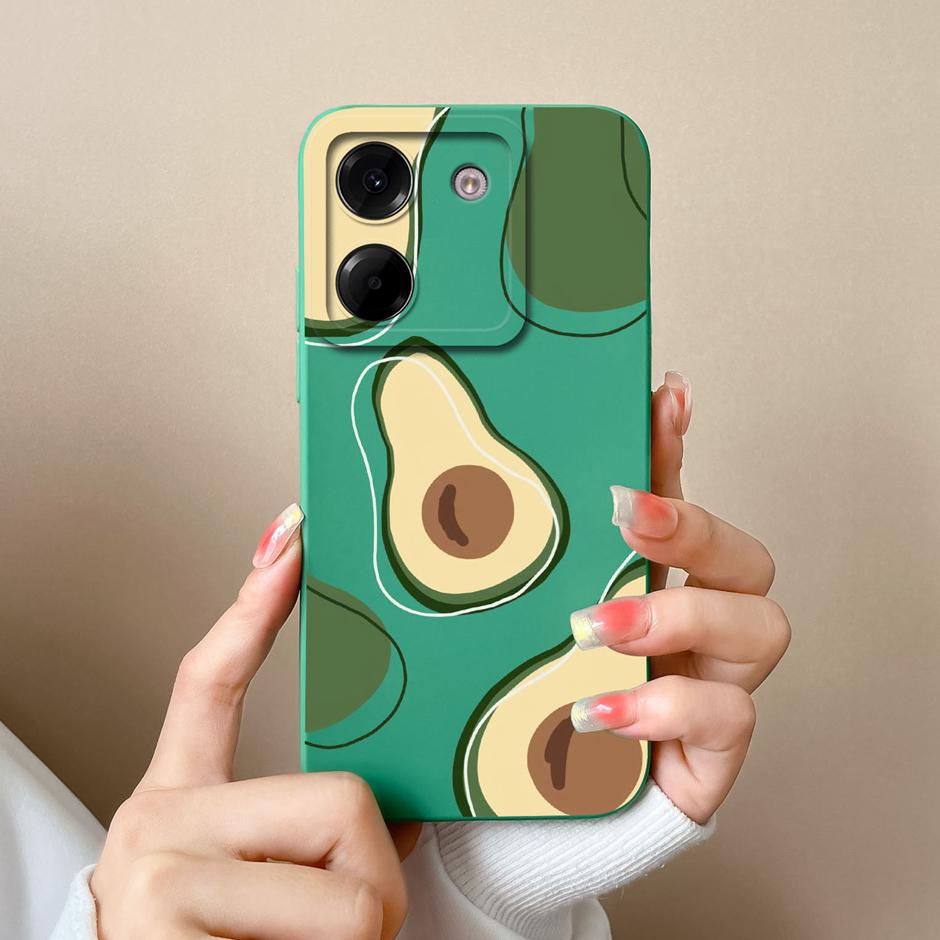For Xiaomi Poco M7 Pro 5G Case Cute Cartoon Sweet Girl Silicone Soft Protective Back Cover For XiaomiPocoM7 Pro 5G Fundas Coque