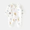 0-6M Newborn Baby Girl Boy Romper Cotton Print Infant Jumpsuit Casual Newborn Clothes For Girls Boys Spring Autumn Clothing New