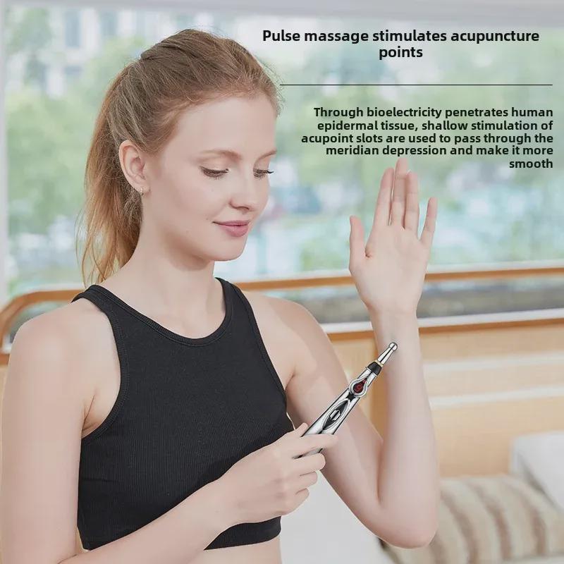 Электрическая ручка для акупунктурного массажа меридианов