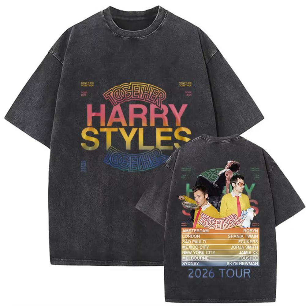 Kiss All The Time Disco Occasionally Album Vintage Washed Tshirts Men Women Clothing Fashion Hip Hop Short Sleeves T Shirt