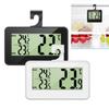 IPX3 Digital Thermometer Fridge Freezer Hanging Hook Thermograph Humidity Meter Waterproof LCD Display Wireless
