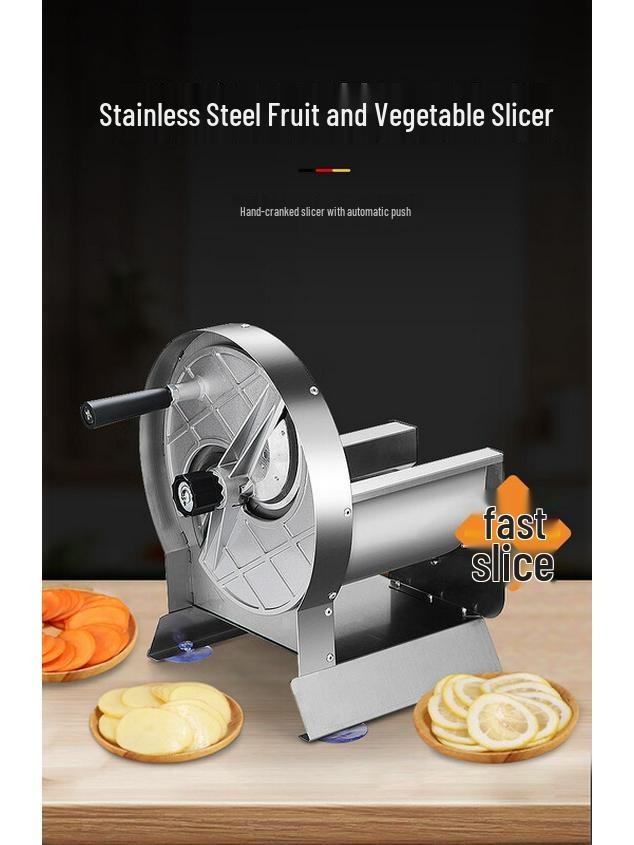 Zhaoran Commercial Manual Stainless Steel Multi-Purpose Slicer