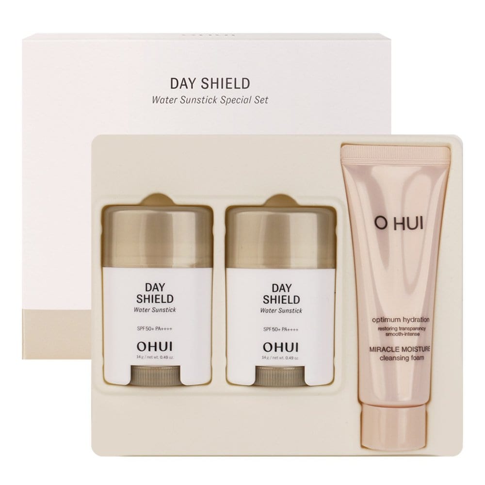 Ohui Солнцезащитный стик Day Shield Water Special Set 14гX2 шт. SPF50+ PA++++