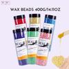 WUWUVISTA Bottle Wax Beans 400g Bikini/Face/Legs/Arm/Body Hair Removal Hard Wax Beads For Sensitive Skin Women&Men Depilatory Hot Film Wax Pellet
