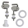 Adjustable Knobs Hinge Stainless Steel Toilet Simple And Easy Installation