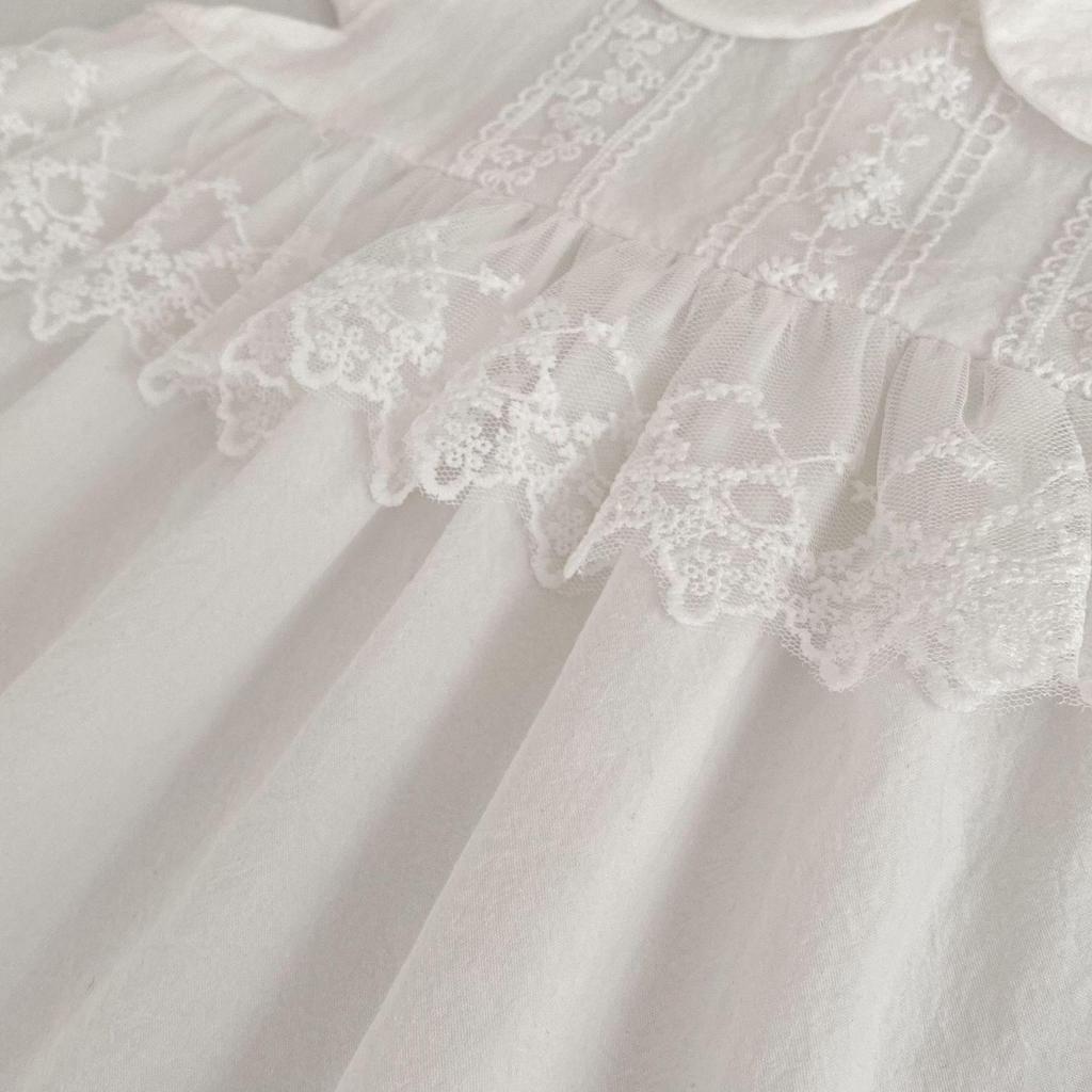 Комплект: Девочковое французское платье без рукавов с цветочным принтом и сборками & Боди для малыша для сестер