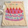 artist KKatie Bennn Throw Warm Soft Flannel Blanket Multiuse for Sofa Bed Camping Travel Nap