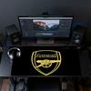 Arsenal Mouse Pad, Large Gaming Desk Mat, Non-slip XXL Mousepad for Laptop & Tablet, Mini PC Playmat with Stitched Edges