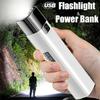 Сильный свет мини-фонарик портативный бытовой фонарик с зарядкой через USB аварийный фонарик