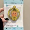 Мультяшный Зеленый Вращающийся Человек-Звезда для Магнитного Держателя Телефона Magsafe - Выдвижной и Прочный Воздушный Амортизатор