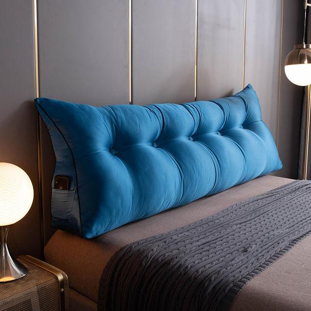 Современная большая спинка, съемная поясничная подушка, треугольная подушка для дивана, удобная прикроватная подушка, подушки, декор для дома