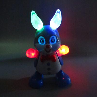 Может петь и танцевать качели мультфильм кролик электрическая световая музыкальная игрушка