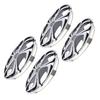 4 Pcs 14 Inch Wheel Hubcap Full Protection Snap On Universal Fit Wheel Rim Protector for Most Car Truck SUV