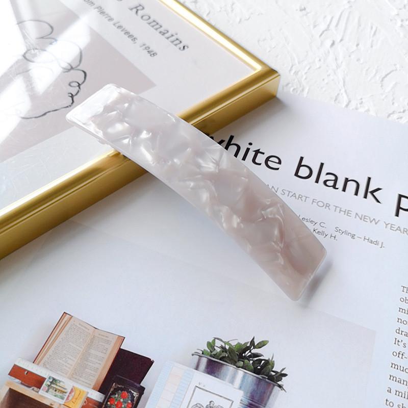 Шикарная квадратная заколка для волос 10,2 см для женщин, ручной работы в ретро-дизайне, доступна в различных цветах, идеально подходит для модных и повседневных случаев