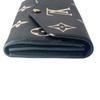 Подержанный кошелек LOUIS VUITTON Серия Black/Кремовый тип кожа Женский