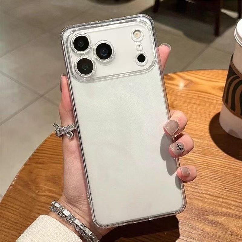 Кристально Чистый Ультратонкий Гибкий Силиконовый Чехол для iPhone 17 Pro Max iphone Air Прозрачный Мягкий Защитный Чехол Аксессуары