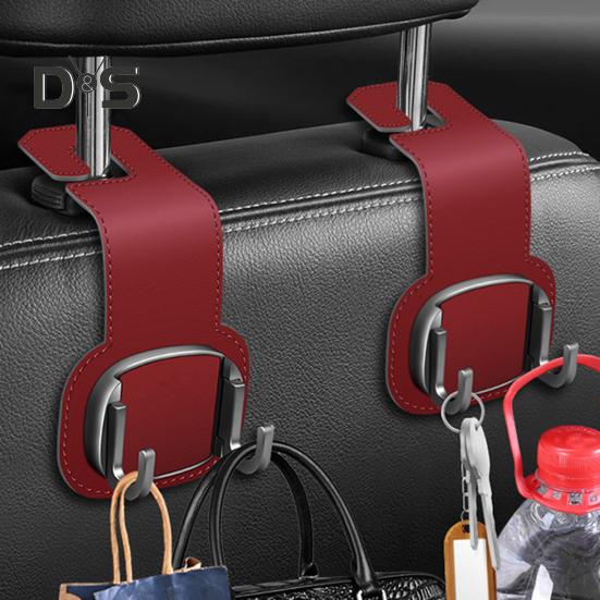 1/2шт автомобильные крючки для спинки сиденья прочные несущие универсальные простые в установке крючки для подголовника салона автомобиля
