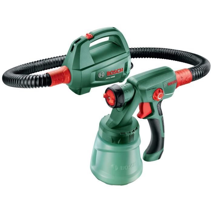 BOSCH PFS 3000-2 650W Paint Gun - Low Pressure - For Interior and Exterior