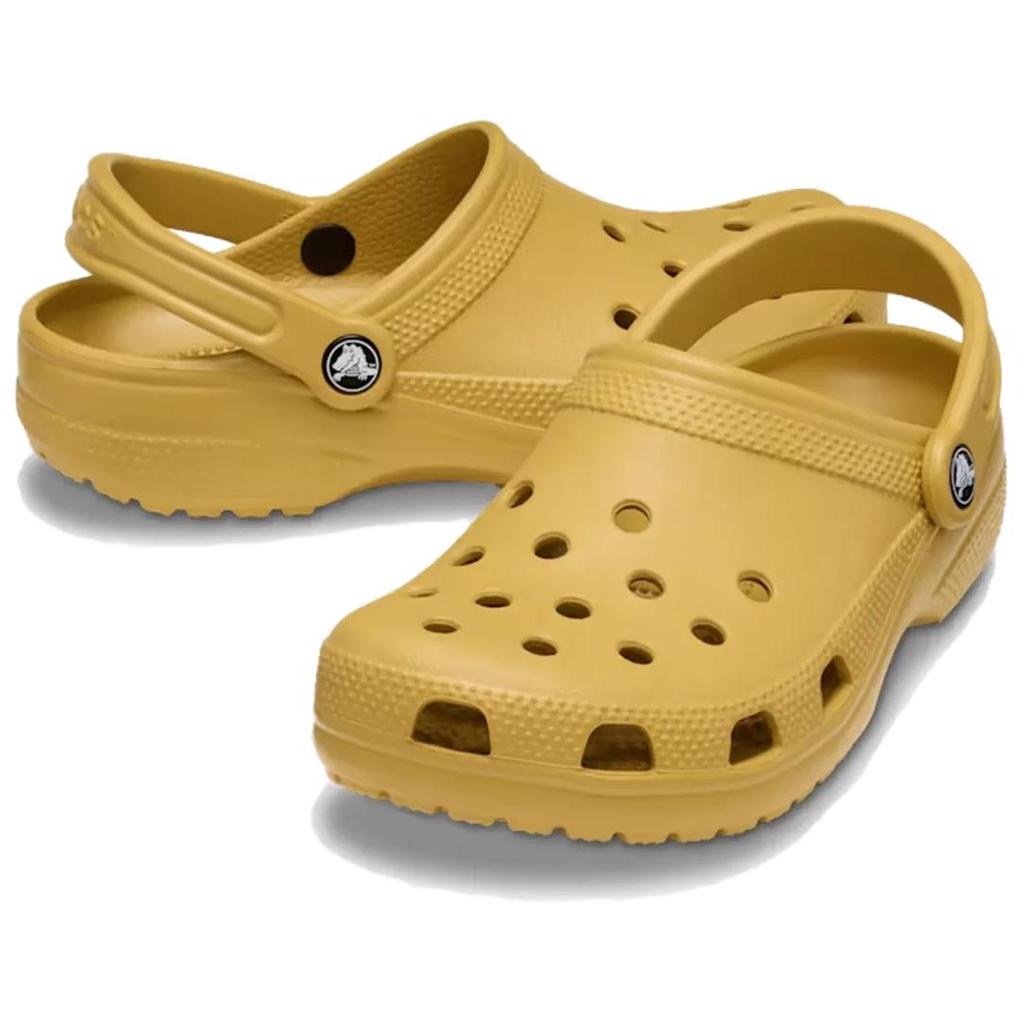 Crocs Классические клоги Удобные модные клоги Мужская обувь Золотисто-желтый 10001-76A