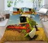 3D Bedding Set Vehicle Pattern Quilt Cover and Pillowcase 2 or 3 Pieces of Aircraft or Bicycle Printed Full-size Washable and Comfortable Bedding