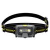 Светодиодный налобный фонарь Ledlenser HF6R Work Yellow, перезаряжаемый, яркий, до 800 лм, IP68, водонепроницаемый, небольшой, 134 г, легкий, CRI80, красный, для работы, рыбалки