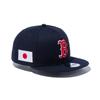 [New Era] 9FIFTY MLB Флаг Японии Бостон Ред Сокс Темно-синяя Кепка Бейсболка Снэпбэк Регулируемый Размер 14517904 LXL (61.5-65см)